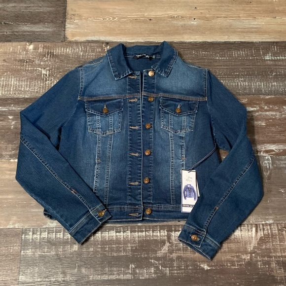 chicos modern denim jacket